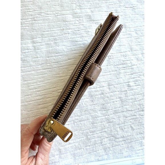 Fossil Bronze Brown Wallet - Picture 3 of 8